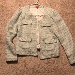 Sparkly blue Elle blazer